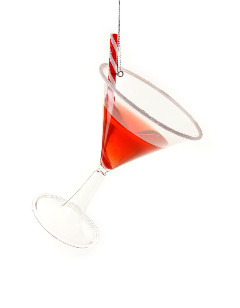 Cody Foster Cody Foster Ornament Candy Cane Martini