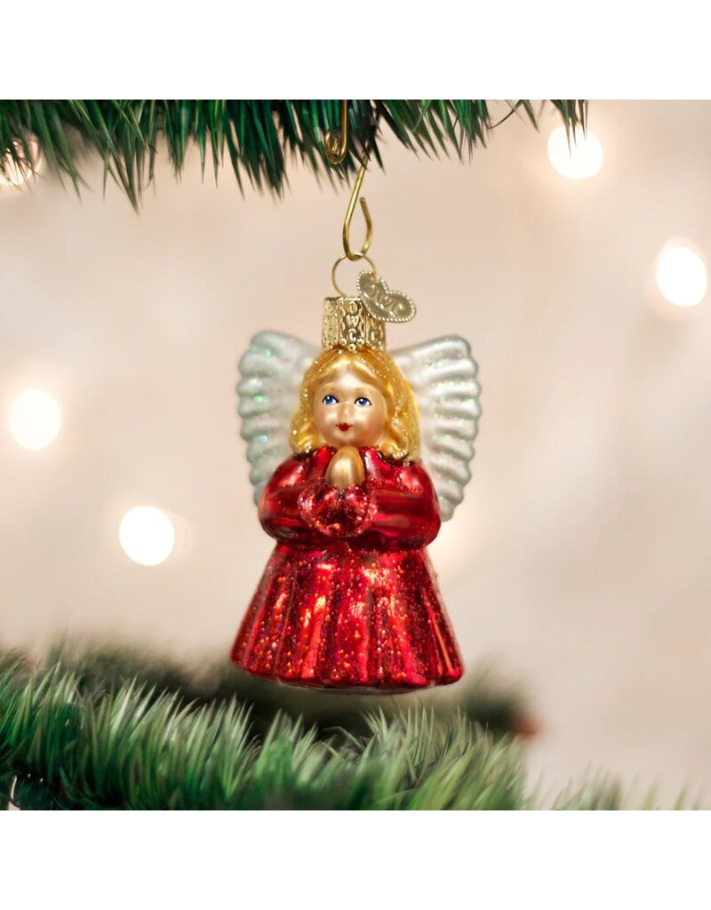 Old World Christmas Ornament Baby Angel