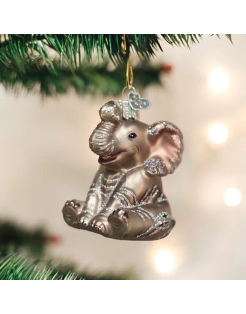 Old World Christmas Old World Christmas Ornament Little Elephant