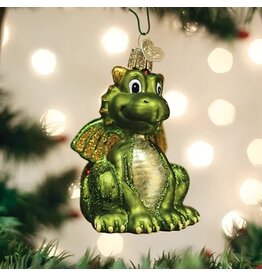 Old World Christmas Ornament Little Dragon