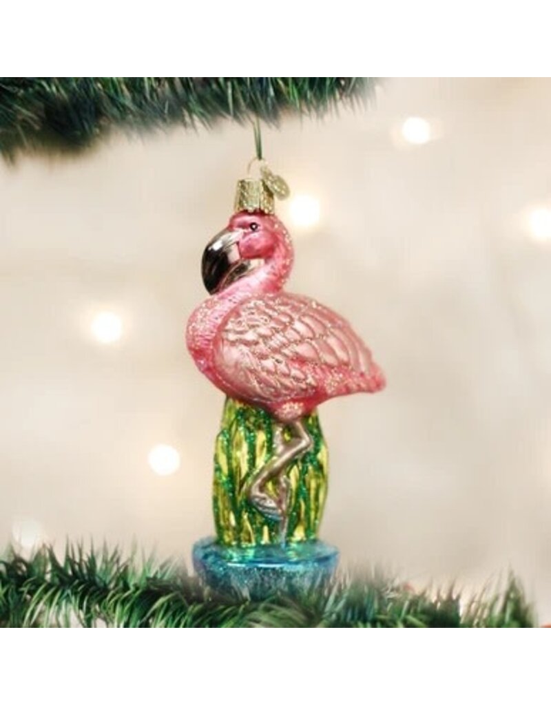 Old World Christmas Old World Christmas Ornament Flamingo