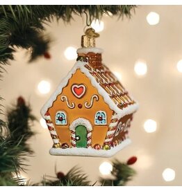 Old World Christmas Ornament Sweet Gingerbread Cottage
