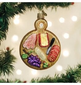Old World Christmas Ornament Charcuterie Board