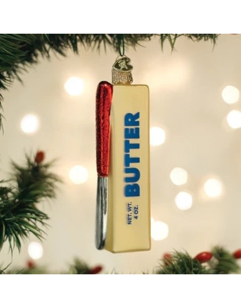 Old World Christmas Old World Christmas Ornament Stick of Butter
