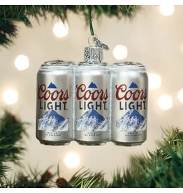 Old World Christmas Old World Christmas Ornament Coors Light Six Pack