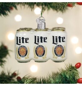 Old World Christmas Old World Christmas Ornament Miller Lite Six Pack