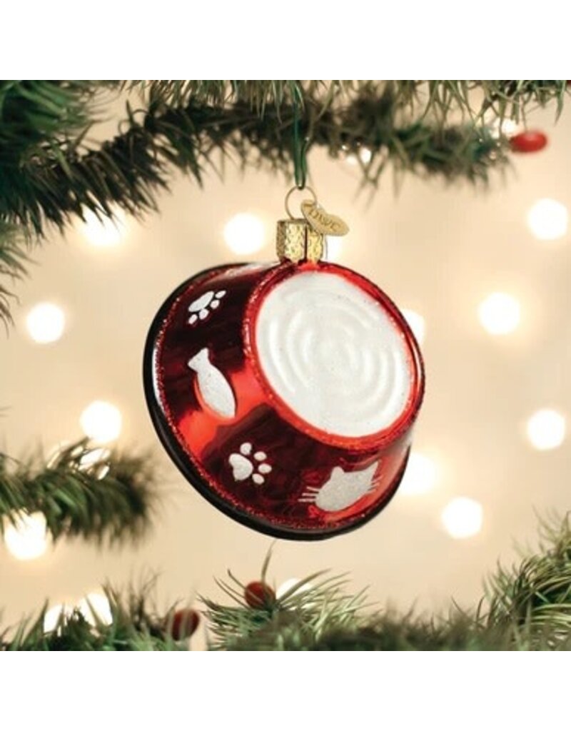 Old World Christmas Old World Christmas Ornament Kitty Bowl