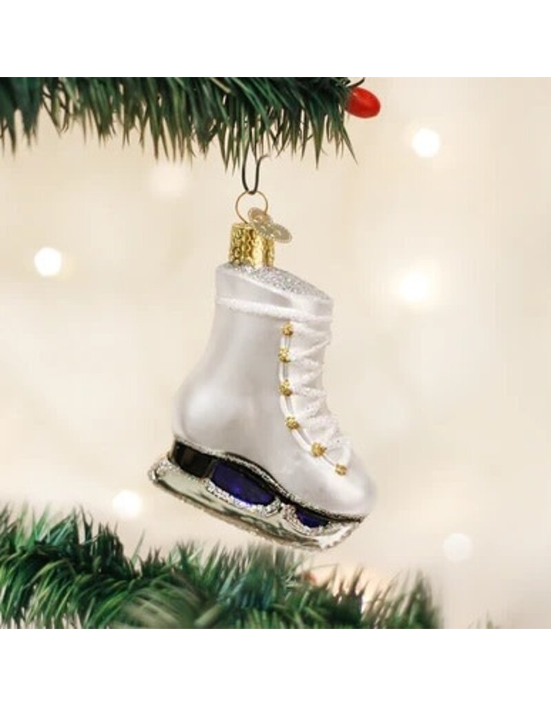 Old World Christmas Ornament Ice Skate