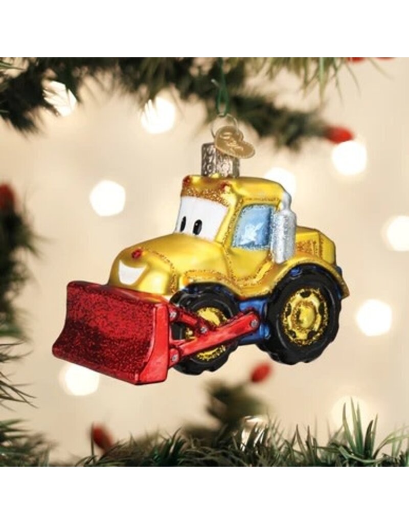 Old World Christmas Old World Christmas Ornament Bright Eyed Bulldozer