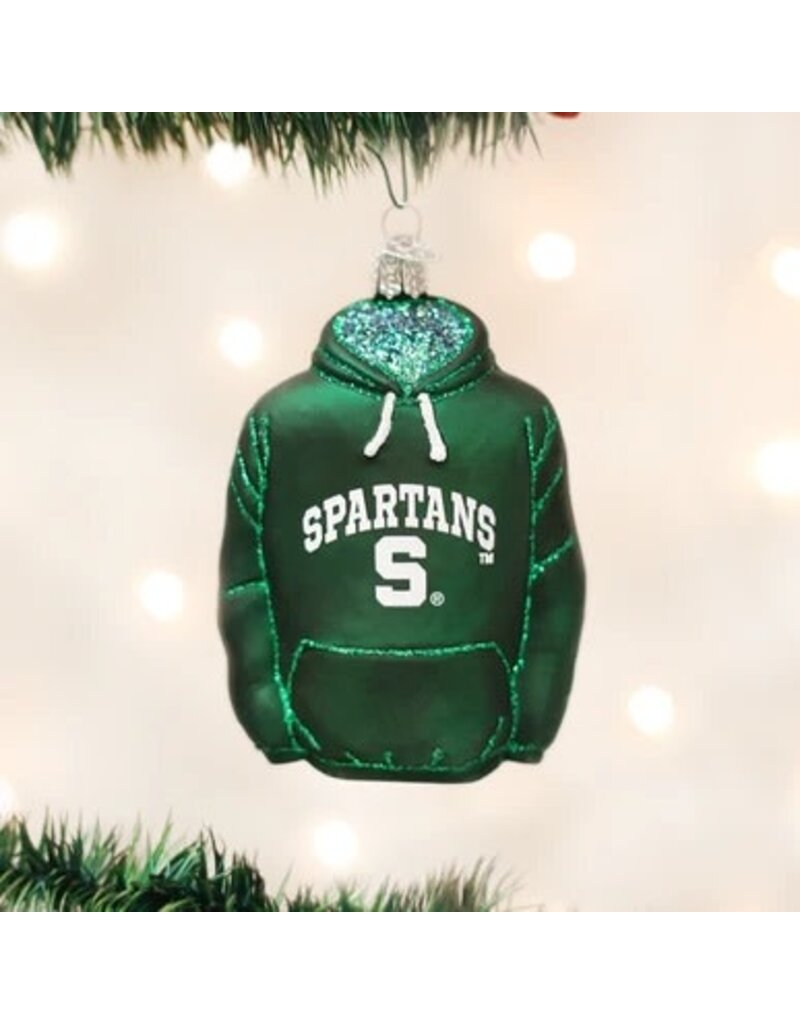 Old World Christmas Ornament Michigan State Hoodie