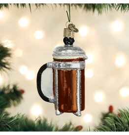 Old World Christmas Old World Christmas Ornament French Press Coffee