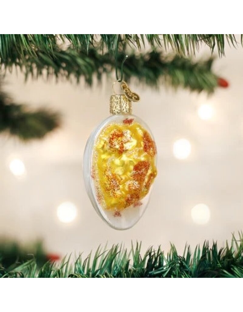 Old World Christmas Ornament Deviled Egg