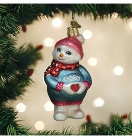 Old World Christmas Old World Christmas Ornament Expectant Snowlady