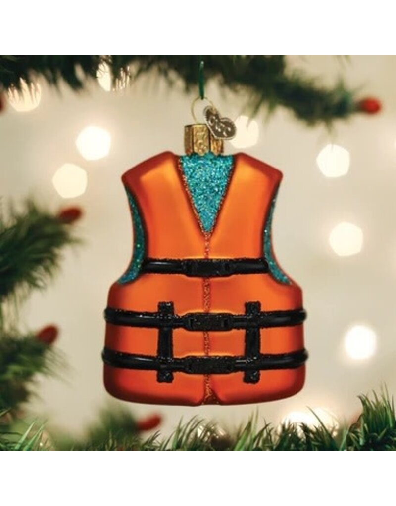Old World Christmas Old World Christmas Ornament Life Jacket