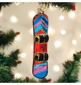 Old World Christmas Ornament Snowboard