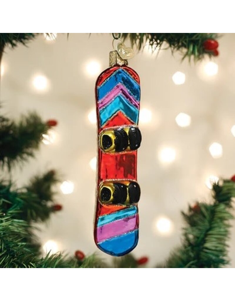 Old World Christmas Old World Christmas Ornament Snowboard
