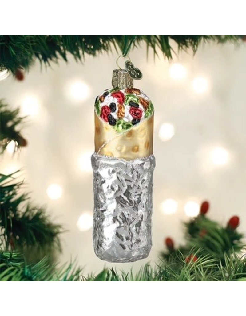 Old World Christmas Ornament Burrito
