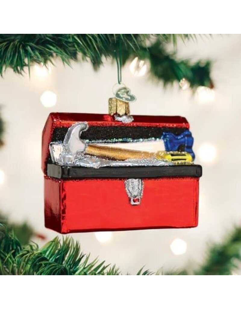 Old World Christmas Ornament Toolbox
