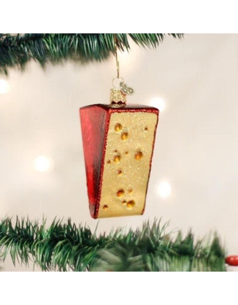 Old World Christmas Old World Christmas Ornament Cheese Wedge