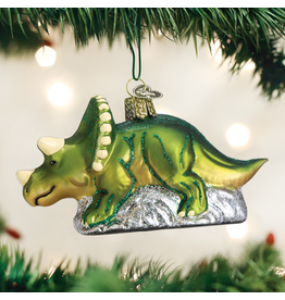 Old World Christmas Ornament Triceratops