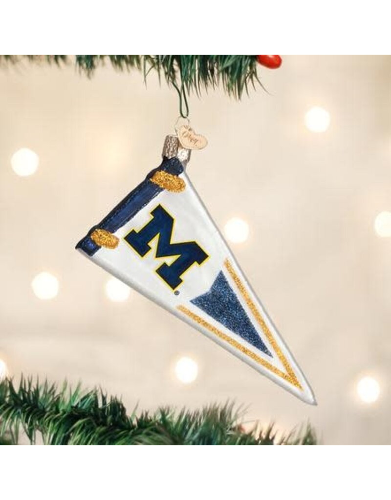 Old World Christmas Old World Christmas Ornament UM Pennant