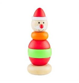 Mud Pie Mud Pie Holiday Christmas Stacker Toy Santa