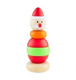 Mud Pie Mud Pie Holiday Christmas Stacker Toy Santa