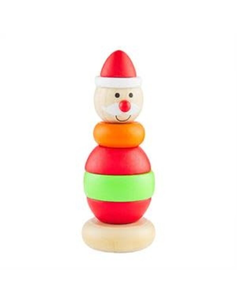 Mud Pie Mud Pie Holiday Christmas Stacker Toy Santa