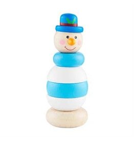 Mud Pie Mud Pie Holiday Christmas Stacker Toy Snowman