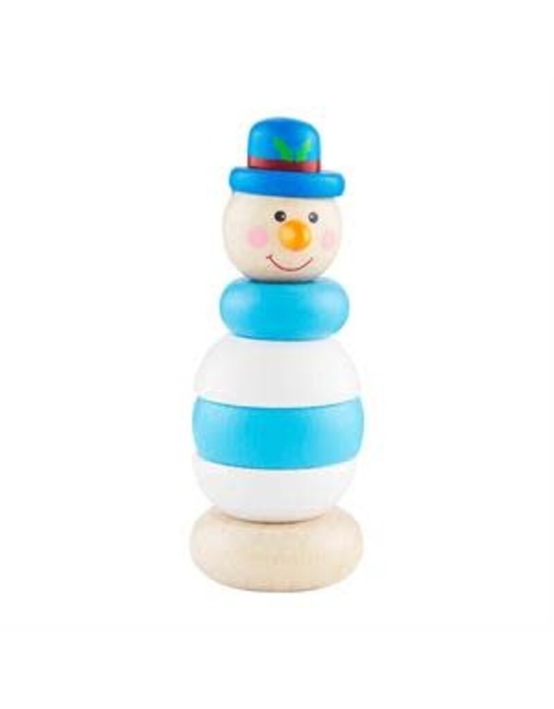 Mud Pie Mud Pie Holiday Christmas Stacker Toy Snowman