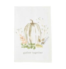 Mud Pie Fall White Long Tufting Pumpkin Pillow - Small Favors