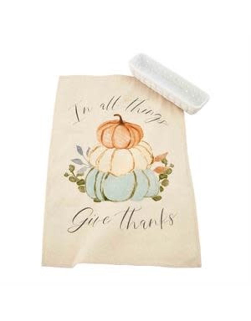 Mud Pie Mud Pie Fall Cracker Dish with Towel