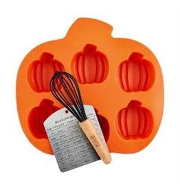 Mud Pie Mud Pie Fall Pumpkin Silicone Baking Set