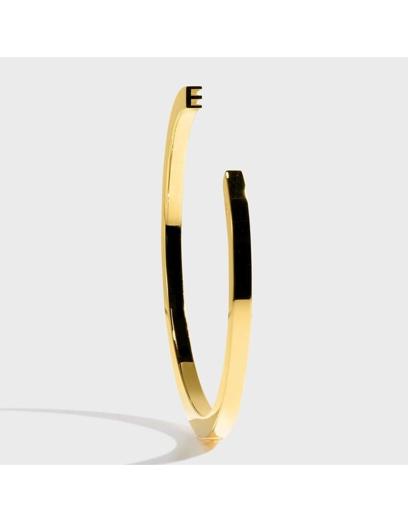 Initial Bracelet - E/Gold