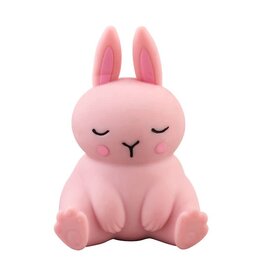 Mud Pie Mud Pie Easter Pink Bunny Stretch Toy