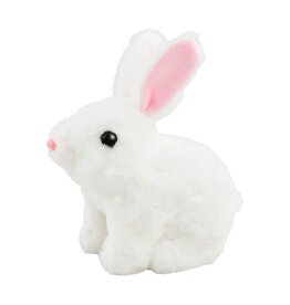 Mud Pie Mud Pie Kids Easter White Hopping Bunny Plush