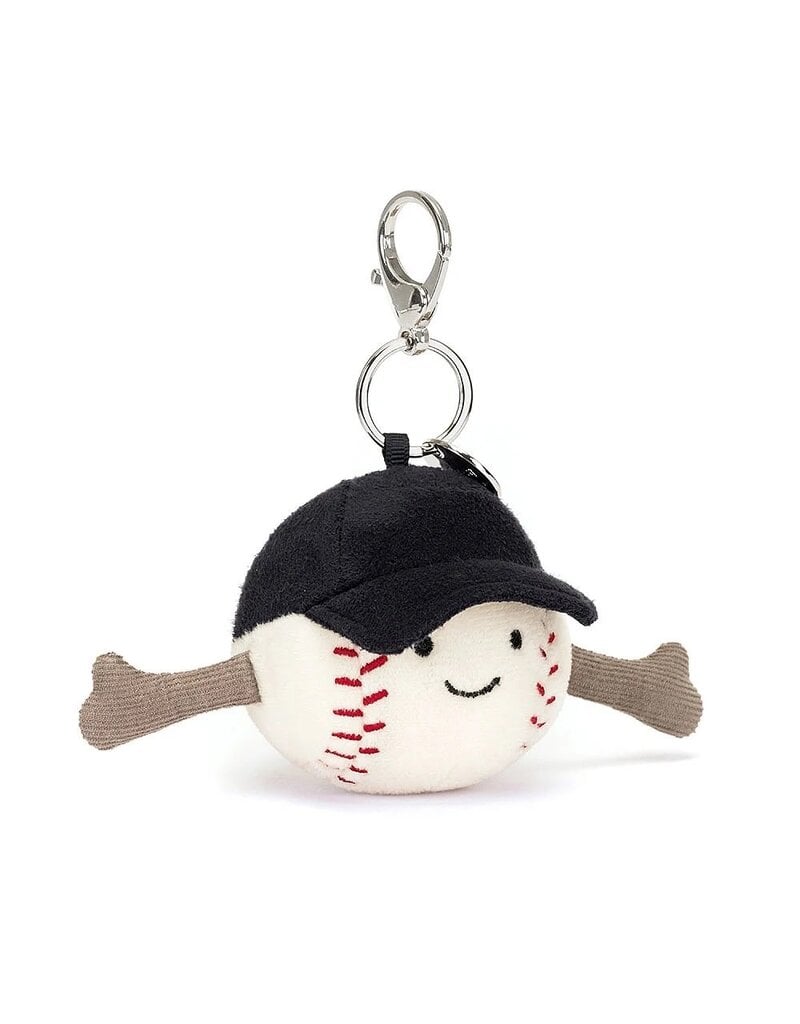 Jellycat Jellycat Amuseable Sports Bag Charm Baseball
