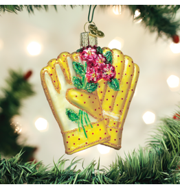 Old World Christmas Ornament Gardening Gloves