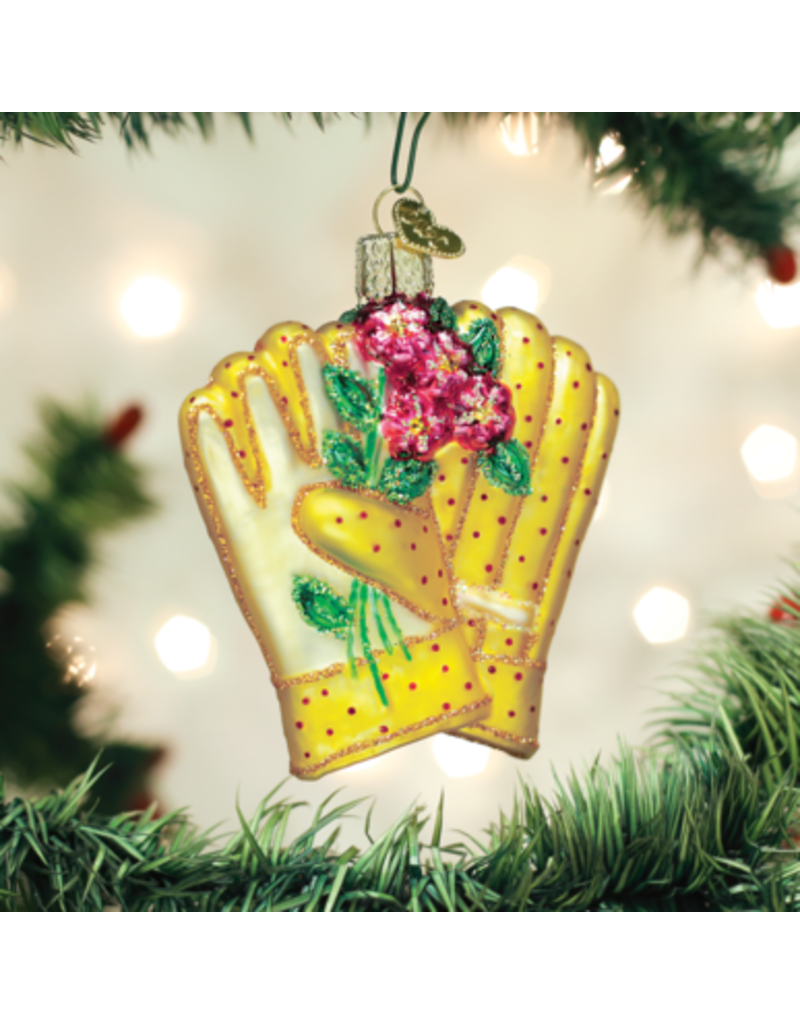 Old World Christmas Old World Christmas Ornament Gardening Gloves