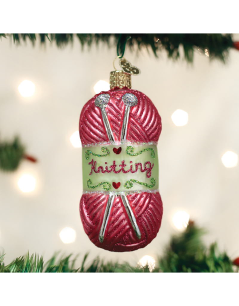 Old World Christmas Old World Christmas Ornament Knitting Yarn