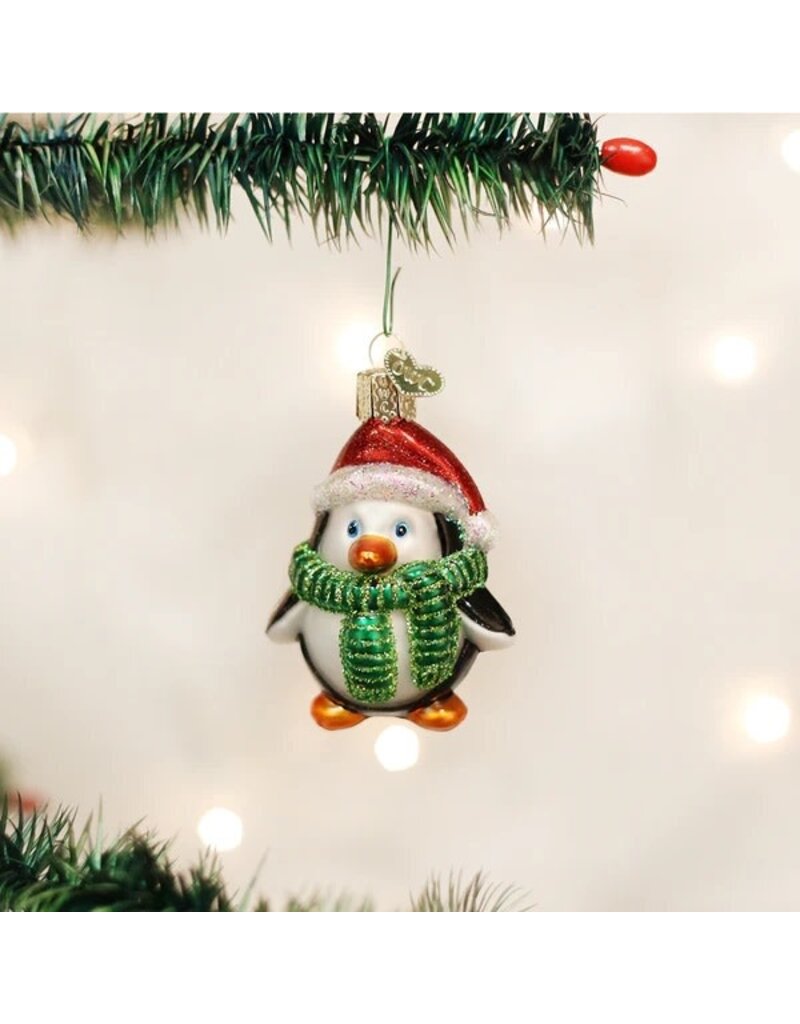 Old World Christmas Old World Christmas Ornament Playful Penguin