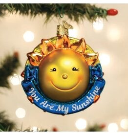 Old World Christmas Ornament You are my Sunshine
