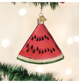 Old World Christmas Ornament Watermelon Wedge
