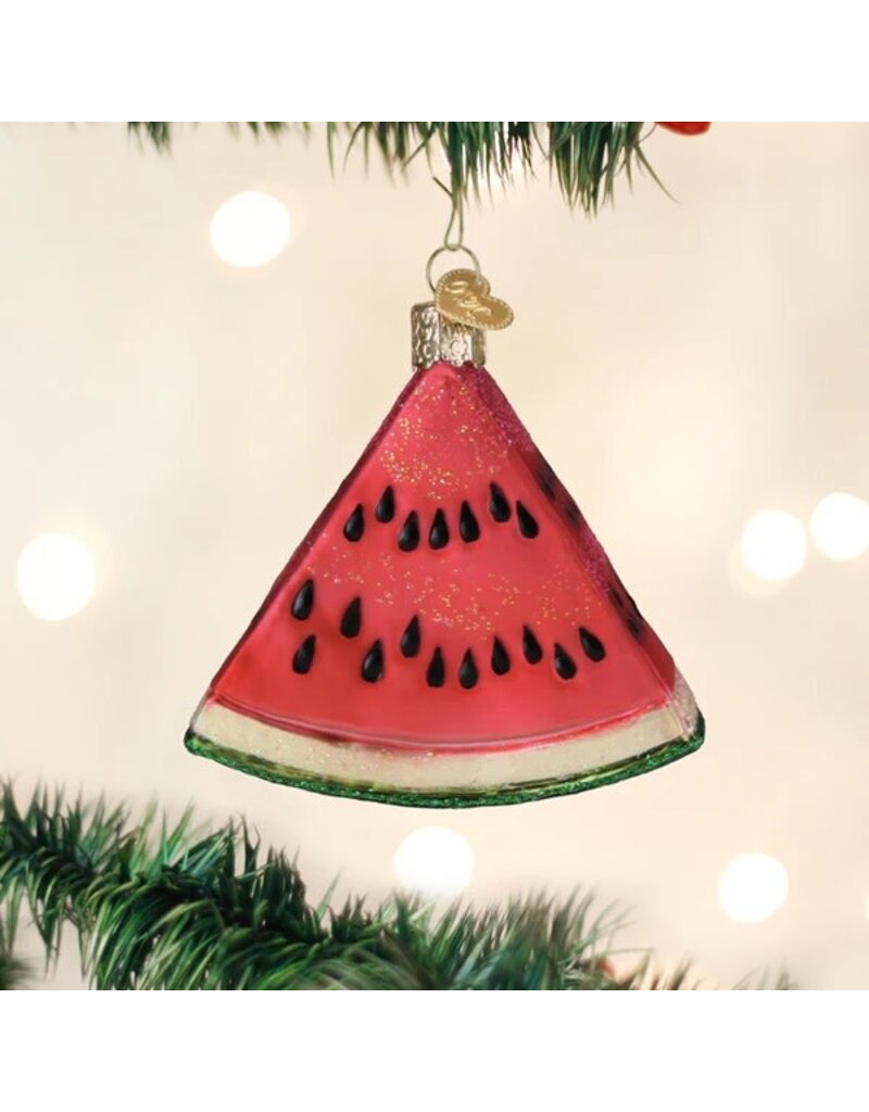 Old World Christmas Old World Christmas Ornament Watermelon Wedge