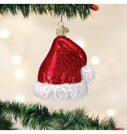 Old World Christmas Ornament Santa's Hat