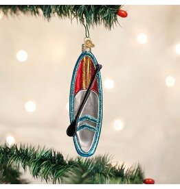 Old World Christmas Old World Christmas Ornament Stand Up Paddle Board Blue