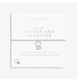 A Littles & Co. A Littles & Co. Bracelet Mother and Daughter- Silver