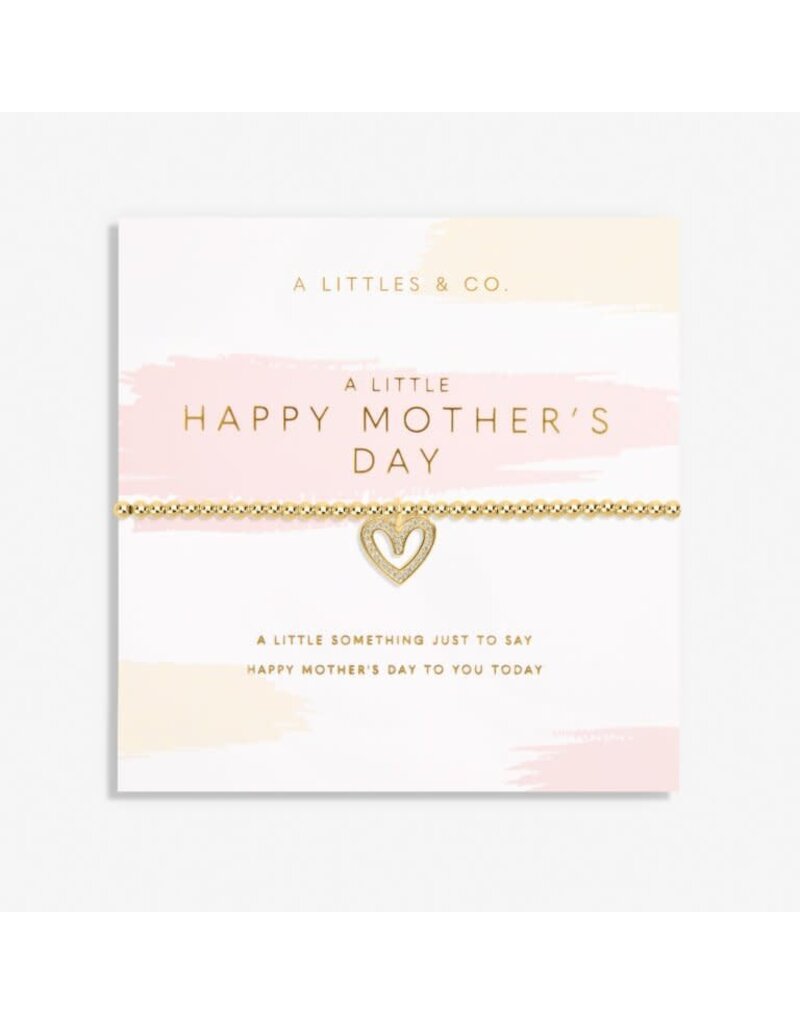 A Littles & Co. A Littles & Co. Bracelet Happy Mother's Day- Gold