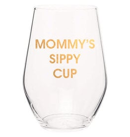 Chez Gagne Chez Gagne Wine Glass Mommy's Sippy Cup