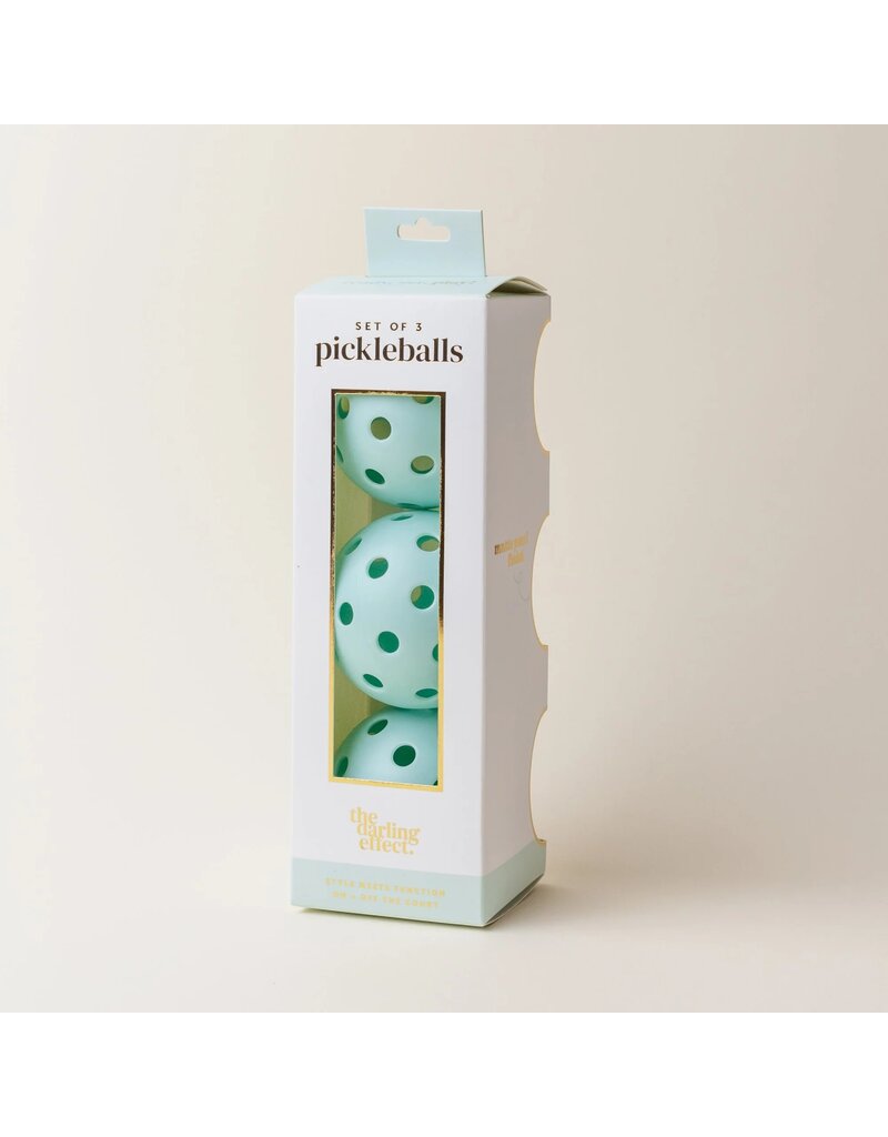 The Darling Effect Darling Effect Pickleball Ball Set - Aqua